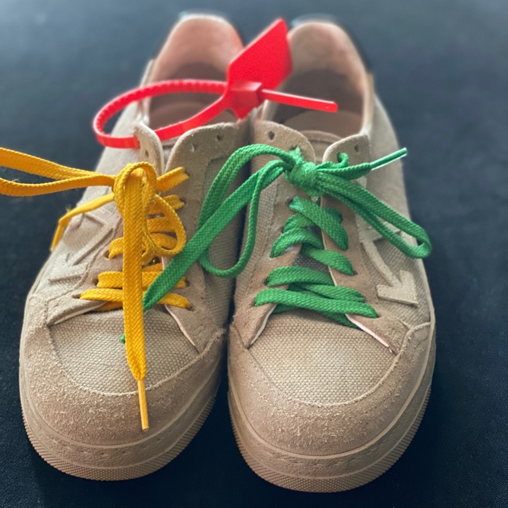 Women’s off white tennis sneakers - Picture 6 of 13